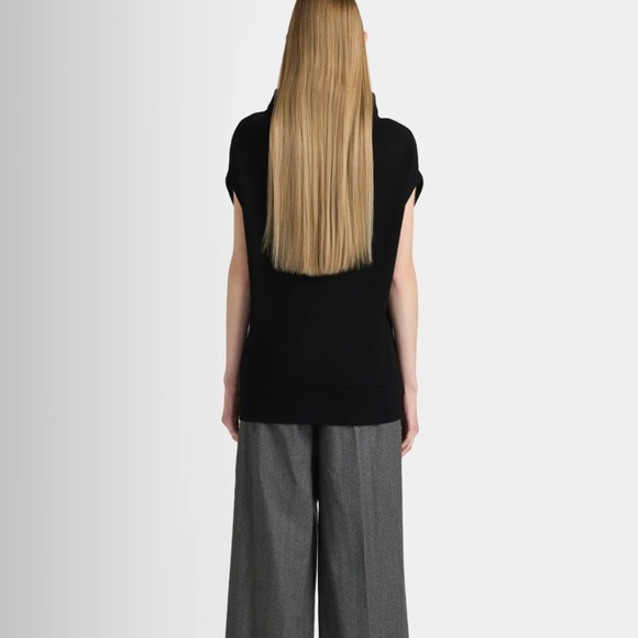 Club Monaco Abhy Black sleeveless sweater, XL, GP1505 - Picture 2 of 4